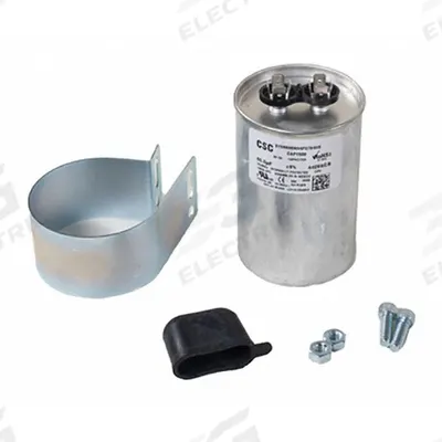 GAST Capacitor Clamps and cover: Capacitor Repl kit - Air Compressor Parts Kits