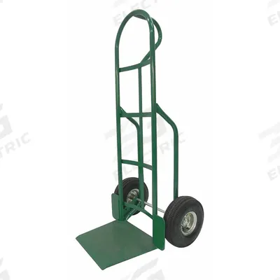 APPROVED VENDOR General Purpose Hand Truck: 800 lb, Single-Loop Handle, Green, Steel - Easy-Load Hand Trucks