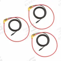 FLUKE Flexible Current Probe: CAT III 1000V/CAT IV 600V, Binder, 36 in Jaw Opening, AC Current, Flex (MPN I17XX-FLEX6K3P/WWG). Key specifications — Connector Type: Binder; Safety Rating: CAT III 1000V; Brand: FLUKE.