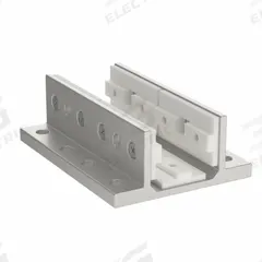 Linear Bearing: 15 Series, 6 in L x 4 in W x 1 7/8 in H, Silver, Double Flanged, High-Cycle (MPN 6536). Key specifications — Brand: 80/20; Housing Material: Aluminum; Finish: Anodized.