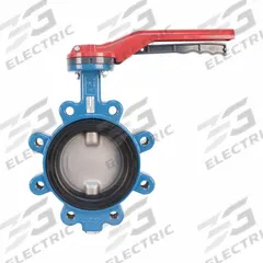 GHIBSON Butterfly Valve: 8 in Pipe Size, Concentric, 250 psi Max. Pressure (CWP), Lug, 8 Bolt Holes (MPN 541S-8). Key specifications — Brand: GHIBSON; Handle Type: Lever; Disc Material: Stainless Steel.