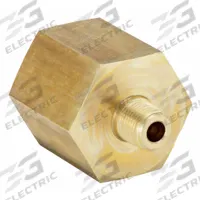 PARKER Metal Pipe Straight: Straight, 1/4 in x 3/4 in, Male NPT Threaded x Female NPT Threaded (MPN 3/4 X 1/4 FG-B). Key specifications — Maximum Operating Pressure: 2,600 psi.