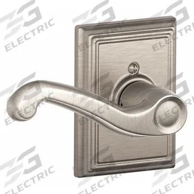 SCHLAGE Door Lockset: Dummy Lever Locksets, Nickel