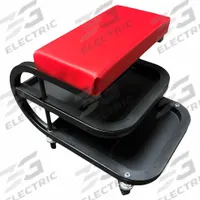 Creeper Seat: Std-Duty, Fixed, 380 lb Max Load Capacity (MPN SPP25DT). Key specifications — Frame Material: Steel; Seat Adjustability: Fixed; Duty Rating: Standard-Duty; Dimensions: 14-3/4 in x 16-1/8 in x 19-5/8 in; Brand: WHITESIDE.