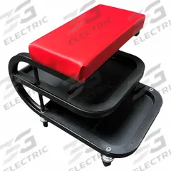 Creeper Seat: Std-Duty, Fixed, 380 lb Max Load Capacity (MPN SPP25DT). Key specifications — Frame Material: Steel; Seat Adjustability: Fixed; Duty Rating: Standard-Duty; Dimensions: 14-3/4 in x 16-1/8 in x 19-5/8 in; Brand: WHITESIDE.