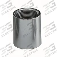 ALLIED TUBE & CONDUIT Threaded Coupling: Aluminum, 4 in Trade Size, 3 1/2 in Overall Lg, RMC (MPN 732332). Key specifications — Insulated: No; Compatible Conduit Type: RMC; Brand: ALLIED TUBE & CONDUIT.
