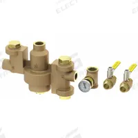 ACORN CONTROLS Thermostatic Mixing Valve: For Hot Water/Water Media, Thermostatic, Brass, EPDM, NPT (MPN ET71-1-BVS-OTG). Key specifications — Includes: Integral Check Valves; Brand: ACORN CONTROLS.