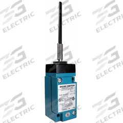 HONEYWELL Plug-In Limit Switch: Wobble Stick, 2 Mounting Holes, Zinc, 5.5 in Actuator Lg (MPN LSJ1A-7A). Key specifications — Brand: HONEYWELL; Electrical Connection: Screw Terminals; Series: HDLS; Body Material Type: Metallic.