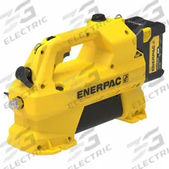 ENERPAC Cordless Pump, 1L, 3/2 Man, 2 Batt, 115V N. Am Charger,54V: 10,000 psi Max. Op Pressure (MPN SC1201MB). Key specifications — attr941810: SC1201MB; attr941817: 3-Way; attr941814: Retract.