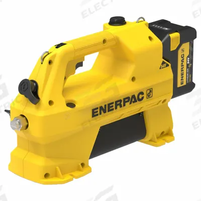 ENERPAC Cordless Pump, 1L, 3/2 Man, 2 Batt - Cordless Electric Hydraulic Pump Units