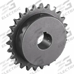TSUBAKI Single Strand Sprocket: 40, For 1/2 in Chain Pitch, 1 in Bore Dia, 26 Teeth, Steel (MPN 40B26F-1). Key specifications — Brand: TSUBAKI.