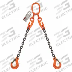 PEWAG Chain Sling: 9/32 in Chain Trade Size, 100 Chain Grade, Sling Hook, Steel, Adj, 10 ft Sling Lg (MPN 7G100DOSXK/10). Key specifications — attr994064: PEWAG.