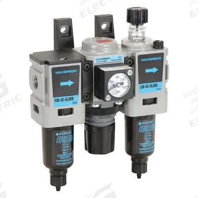 WILKERSON Filter/Regulator/Lubricator: 1/4 in NPT, 27 cfm, 250 psi Max Op Pressure - Wilkerson Filter, Regulator & Lubricators (FRLs)