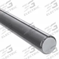 Spline Shaft: 13 mm Shaft Dia, 200 mm Lg, 60 Rc, Stainless Steel (MPN SSP13AS - 200mm). Key specifications — Brand: NB; Minimum Surface Hardness: 60 Rc.