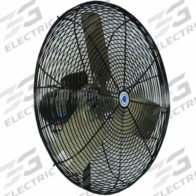 SCHAEFER Fan Head: 24 in Blade Dia, 2 Speeds, 115V AC, 1/4 hp Motor - Standard Industrial Fan Heads