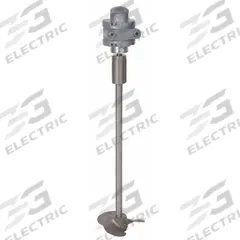 DAYTON Agitator Air Mixer: Top, Clamp, 1/8 in Female NPT Inlet, NPT, 1/8 in Air Inlet Size, 3 Blades (MPN 32V131). Key specifications — attr1187631: Clamp; attr1187664: DAYTON.