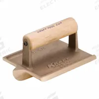 KRAFT TOOL Concrete Groover: Bronze, 6 in Blade Lg, 4 1/2 in Blade Wd, Wood, 4 1/2 in Handle Lg (MPN CF304). Key specifications — attr1004985: Groover; attr1004984: KRAFT TOOL; attr1004993: Wood.