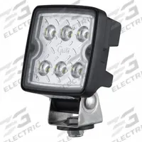 GROTE TRILLIANT CUBE LED WIDE FLOOD: Flood, LED, Hardshell, Black, 3 15/16 in Overall Wd, ECE (MPN 63991-5). Key specifications — Housing Color: Black; Brand: GROTE; Electrical Connection: Hardshell.
