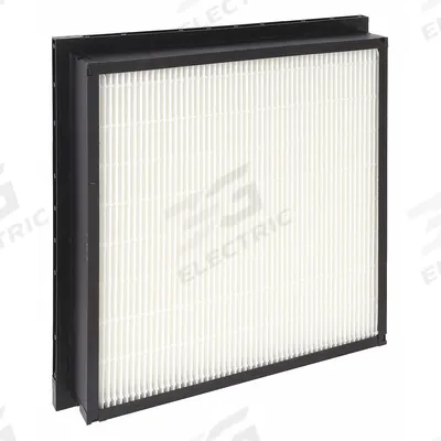 GRAINGER Minipleat Air Filter: 20 in x 20 in x 4 in, Synthetic, Plastic, Single Header - MERV 14 Minipleat Air Filters