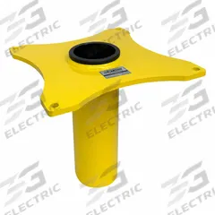 OZ LIFTING PRODUCTS Mounting Base: Socket, 2,500 lb Max Load Capacity, Steel, For 4.56 in Mast Dia (MPN OZSOC4). Key specifications — Brand: OZ LIFTING PRODUCTS; Material: Steel.