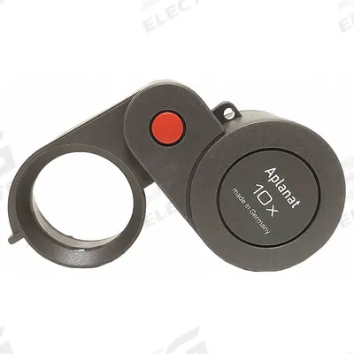 ESCHENBACH OPTIK GMBH Plastic Precision Folding Magnifier: 10X, 1 in Focal Distance - Magnifiers