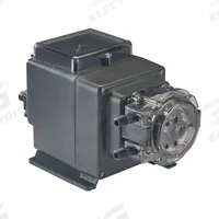 STENNER Peristaltic Chemical Metering Pump: 120V AC, 1/16 hp HP, 85 gpd Max. Flow Rate, Santoprene (MPN S3405AA101NG1). Key specifications — Tubing Material: Santoprene; Brand: STENNER; Reproducibility: ±2.0%.