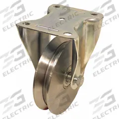 APPROVED VENDOR Plate Caster: Rigid, 8 in Wheel Dia, 1 5/16 in Wheel Wd, 9 5/8 in Mounting Ht, Slot (MPN BH-DSPK 200K). Key specifications — attr1100373: APPROVED VENDOR.