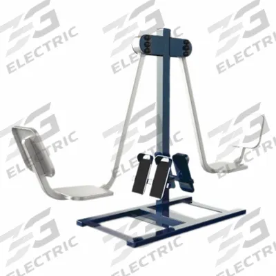 TRIACTIVE USA Leg Press: 60 in Overall Ht, 88 3/4 in Overall Lg, 26 1/4 in Overall Wd - Outdoor Fitness Stations