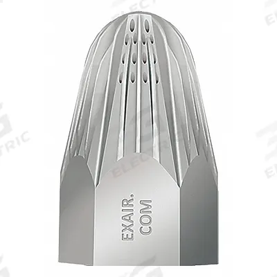 EXAIR Air Gun Nozzle: For 1216, Aluminum/Zinc, 3 5/8 in Extension Lg - Exair Air Gun Nozzles