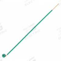 IDEAL Grounding Pigtail: Steel, Green, Fastening Ground Conductor, 8 in Overall Lg (MPN 30-3392). Key specifications — For Product Type: Fastening Ground Conductor; Brand: IDEAL; Accessory Type: Grounding Pigtail; Color: Green; Material: Steel.