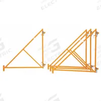 BIL-JAX Scaffold Outrigger Kit: Outrigger, Steel, Outriggers (MPN 0127-150-24). Key specifications — Color: Yellow; Compatible with Manufacturer Model Number: 0127-006-3; Included Components: Clamp Hardware; Material: Steel; Product Type: Outrigger; Brand: BIL-JAX.
