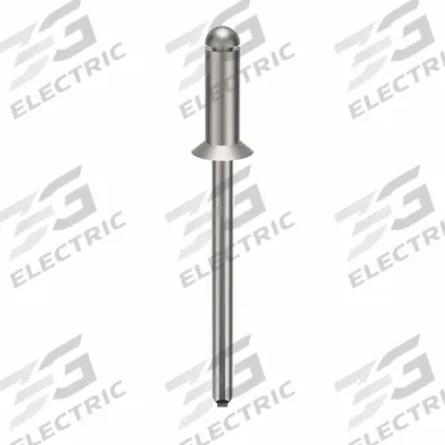 APPROVED VENDOR Blind Rivet,1 53/73" L,0.156" dia,PK500: Inch, 1 23/32 in Overall Lg, 27/64 in Body Lg - Flush-Mount Blind Rivets