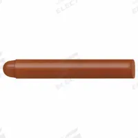 MARKAL Marking Crayon: Wax, 17 mm Tip Wd, Firm, Brown, 70°F to 100°F (MPN 82442G). Key specifications — attr1270153: Brown; attr1270186: MARKAL.
