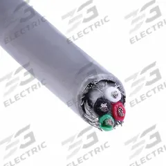 CAROL Power Limited and Communication Cable: Communications/Computer Systems/Control Systems, 22 AWG (MPN C0972A.41.10). Key specifications — Conductor Gauge: 22 AWG; Insulation Material: S-R PVC; Jacket Color: Gray; Jacket Material: PVC; Shielding Material: 100% Aluminum/Polyester Flexfoil; Solid/Stranded: Stranded.