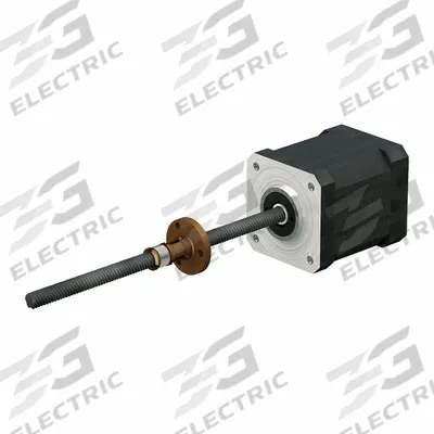 PBC LINEAR Precision Lead Screw: Lead Screw Assembly, Anti-Backlash, PTFE, Stainless Steel - Precision Lead Screw Assemblies