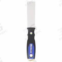 WESTWARD Putty Knife: Bld. Mat. Carbon Steel, Hdl. Mat. Plastic/Rubber/Steel, Stiff, 9 in Overall Lg (MPN 4YP29). Key specifications — attr1004902: WESTWARD; attr1012057: Full; attr1014703: Rubberized; attr1017570: Hammer End; attr1029655: Straight; attr1034073: Straight.