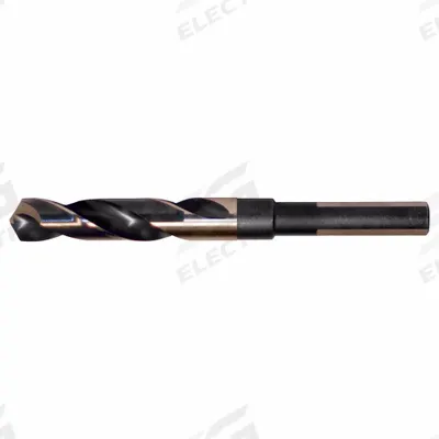 CLE-LINE Silver and Deming Drill: 1-5/32", 118° Split Point, Black & Gold HSS - High-Speed Steel Silver & Deming Drill Bits