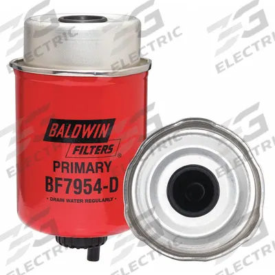 BALDWIN FILTERS Fuel Filter: Cartridge, 5 3/4 in Overall Lg, 3 1/2 in Outside Dia - Can-Type Fuel/Water Separators