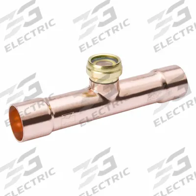 MUELLER Sight Glass: Sweat, Copper, 7 7/8 in Lg - Sweat Connection Sight Glasses