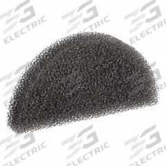 CHAMPION Filter,foam Half Moon Shaped: M1586, Foam Half Moon Shaped Filter