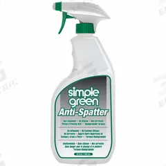 SIMPLE GREEN Antispatter: 32 oz Spray Bottle (MPN 1410001213452). Key specifications — Brand: SIMPLE GREEN.