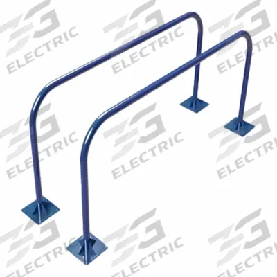TRIACTIVE USA Parallel Bars: 42 in Overall Ht, 96 in Overall Lg, 34 in Overall Wd - Outdoor Fitness Stations