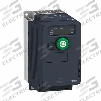 SCHNEIDER Variable Speed Drive: In Phase Single, 200-240V AC, Out Phase Three, 3/4 hp - Schneider Altivar ATV320