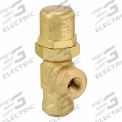 PARKER Pressure Control Valve: 4 gpm, 35 psi Max Set, Brass, 1/4 in NPT (MPN 637B-2-1/4-2). Key specifications — Brand: PARKER.