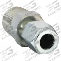 PARKER Compression Fitting Adapter: 1 in OD x 1 in Pipe Size, 1-11 1/2 Thread Size (MPN 16 FBU-S). Key specifications — Brand: PARKER; Series: Ferulok.