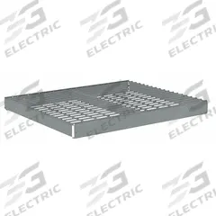 TENNSCO Shelf: 42 in x 36 in, 2,500 lb Load Capacity, Steel, 5 ga Decking, Gray, Shelf (MPN ZLCS-4236W). Key specifications — Decking Material: Steel; Includes: (4) Beams; Decking Finish: Zinc Plated; Shelf Configuration: Single Straight; Color: Gray; Frame Material: Steel; Brand: TENNSCO; Frame Finish: Zinc Plated.
