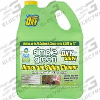 SIMPLE GREEN Pressure Washer Cleaner: Pressure Washer, 1 gal Container Size, Houses/Siding (MPN 2310000418232). Key specifications — attr1035720: Bottle; attr1035724: Houses; attr1035729: Dirt; attr1035732: SIMPLE GREEN.