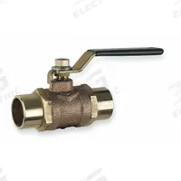 MILWAUKEE VALVE Butterfly Disc Valve: 3/8 in Pipe Size, Solder, 175 psi Max. Pressure (CWP), Bronze (MPN BB2-352-3/8). Key specifications — Brand: MILWAUKEE VALVE; Handle Type: Lever.