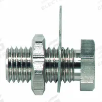 Banana Jack: 5/8 in Lg, Brass, 2,500 V Max Volt, 15 A Max Current, Silver (MPN 3267). Key specifications — Contact Material: Brass; Body Material: Brass; Brand: POMONA; Color: Silver.