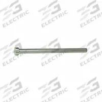 PCS Ejector Pin: Straight Pin, Nitrided, Steel, 1 mm Nom. Dia., 150 mm Overall Lg, 6 mm Head Dia (MPN JMP01-150). Key specifications — attr1132749: +2.0/-0.0 mm; attr1110848: PCS; attr1132750: -0.01/0.02 mm; attr1132753: 0.3 mm.